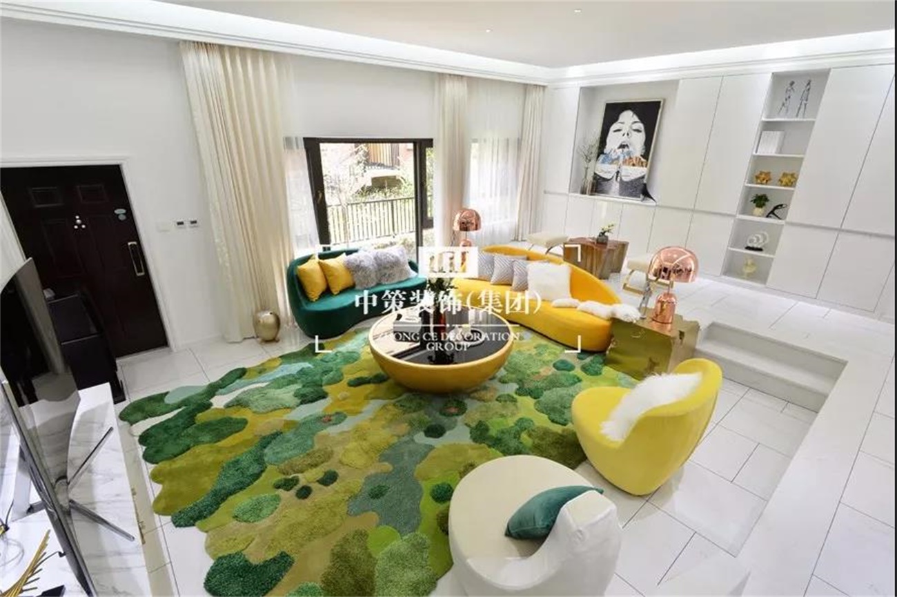 中策装饰果林湖畔装修实景效果图 中策装饰果林湖畔装修实景效果图